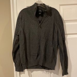 Gray Mens Sweater